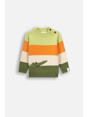 Coccodrillo Coccodrillo Sweter ZC4172101SBN-022 Kolorowy Regular Fit