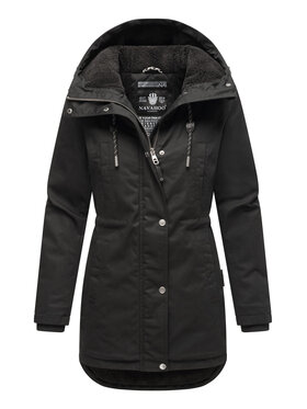 Navahoo Navahoo Kurtka zimowa Winterfunke Czarny Regular Fit