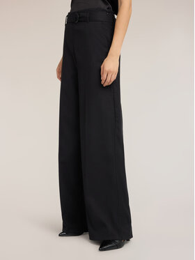 Motivi Motivi Pantaloni di tessuto P04EQ004801N033 Nero Over Fit