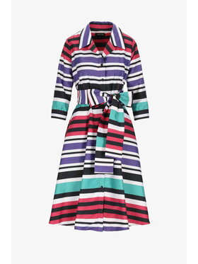 CASTELLANI CASTELLANI Sukienka Kamille Zielony Regular Fit