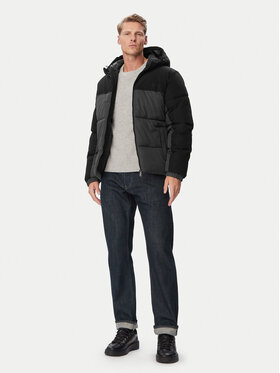 Jack & Jones Jack & Jones Zimné bundy Oxford 12298693 Čierna Regular Fit
