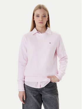 Tommy Jeans Tommy Jeans Bluza Flag DW0DW19959 Różowy Regular Fit