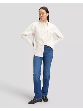 Lee Lee Jeansy LONDON Niebieski Straight Leg