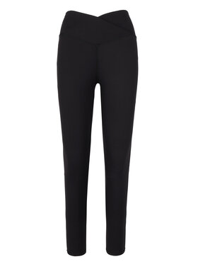 Volcano Volcano Legginsy N-MELGO Czarny Slim Fit