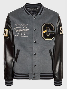 Criminal Damage Criminal Damage Яке бомбър CDAW22VAR13 Сив Regular Fit