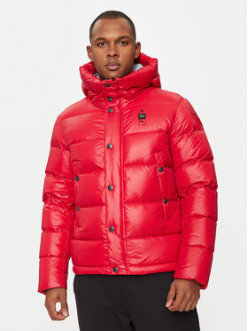 Blauer Blauer Vatovaná bunda 24WBLUC03028 Červená Regular Fit