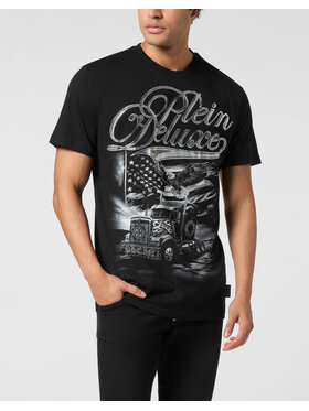 PHILIPP PLEIN PHILIPP PLEIN T-Shirt 26219 Černá Regular Fit