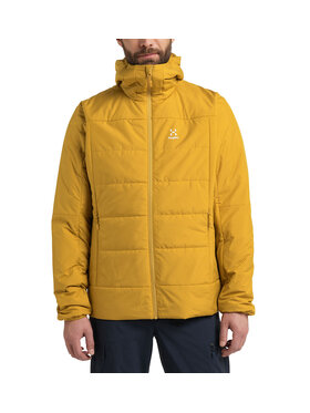 Haglöfs Haglöfs Kurtka zimowa Mimic Silver Hood Men Żółty Regular Fit
