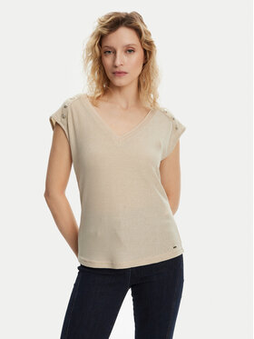 Morgan Morgan Top 241-DILI Beige Regular Fit