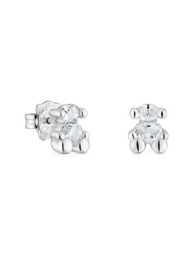 TOUS TOUS Cercei Color Bear 1004228300 Argintiu