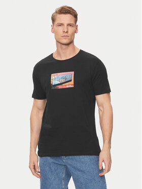 United Colors Of Benetton United Colors Of Benetton T-Shirt 3P7XU108X Schwarz Regular Fit