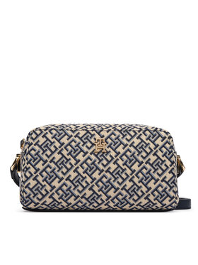 Tommy Hilfiger Tommy Hilfiger Soma Th Grace Camera Bag Jacquard AW0AW18864 Tumši zils
