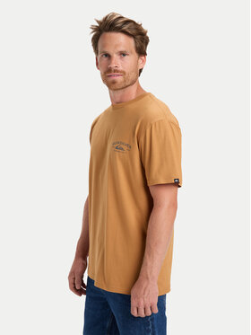 Quiksilver Quiksilver T-Shirt Anchor EQYZT08178 Μπεζ Regular Fit