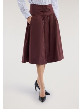 Trussardi Trussardi Spódnica midi 1186A000667N046 Bordowy Regular Fit