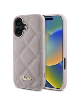 Guess Guess Etui na telefon Apple iPhone 16 Różowy