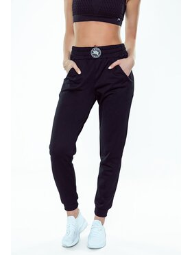 ROUGH RADICAL ROUGH RADICAL Spodnie dresowe SPORTING LONG Czarny Slim Fit