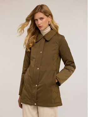 Motivi Motivi Giubbotto piumino F753Q000696N035 Verde Regular Fit