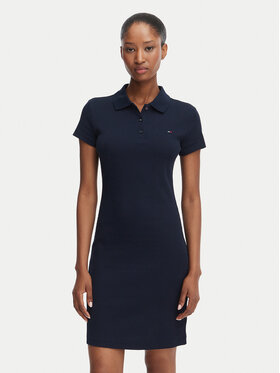 Tommy Jeans Tommy Jeans Ежедневна рокля Bodycon DW0DW22852 Тъмносин Slim Fit