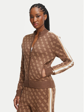 Guess Guess Kardigāns V6BR03 Z1482 Brūns Regular Fit