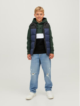 Jack&Jones Junior Majica Dugih Rukava 12237402 Zelena Regular Fit