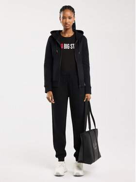 BIG STAR BIG STAR Spodnie dresowe KATHY Czarny Basic Fit