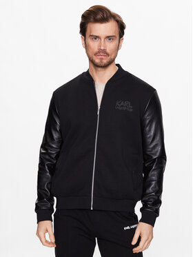 KARL LAGERFELD KARL LAGERFELD Bundy bomber 705402 531903 Čierna Regular Fit