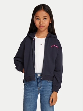 Tommy Hilfiger Tommy Hilfiger Pulóver KG0KG08193 Sötétkék Regular Fit