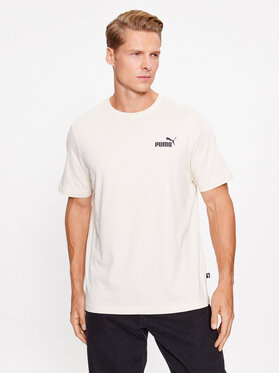 Puma Puma T-Shirt Ess Small Logo 586669 Λευκό Regular Fit
