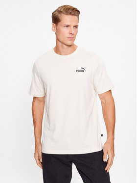 Puma Puma T-Shirt Ess Small Logo 586669 Weiß Regular Fit
