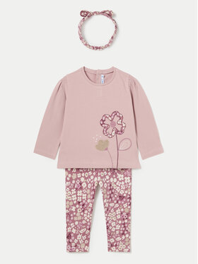 Mayoral Mayoral Set majica i leggins 2711 Ružičasta Regular Fit