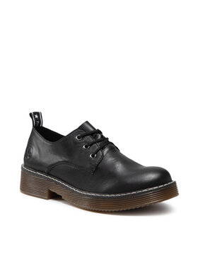 Rieker Rieker Oxfordy 50010-00 Czarny