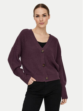Vero Moda Vero Moda Kardigan Lea 10249632 Fialová Regular Fit