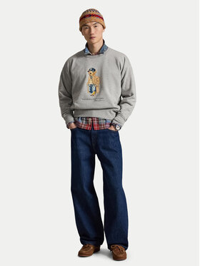 Polo Ralph Lauren Polo Ralph Lauren Džemperis ar kapuci 710B27080001 Pelēks Vintage Fit