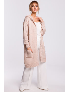 Made of Emotion Made of Emotion Sweter M513 Różowy Classic Fit
