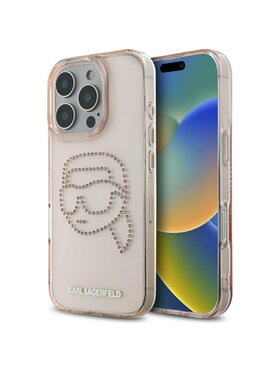 KARL LAGERFELD KARL LAGERFELD Etui na telefon iPhone 16 Pro Różowy