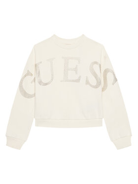 Guess Guess Majica dugih rukava J5YQ09 KAV34 Écru Regular Fit