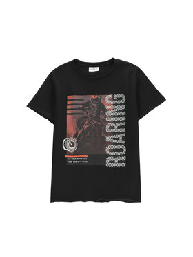 Coccodrillo Coccodrillo T-shirt WC5143205WBJ Crna Regular Fit