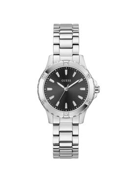 Guess Guess Hodinky GW0948L1 Stříbrná