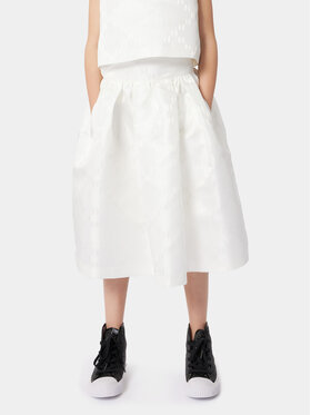 Karl Lagerfeld Kids Karl Lagerfeld Kids Спідниця Z30095 D Écru Regular Fit
