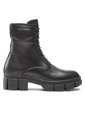 KARL LAGERFELD KARL LAGERFELD Botki KL43250 Czarny