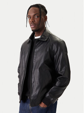 Guess Guess Куртка зі штучної шкіри M6RL0A WJ260 Чорний Regular Fit