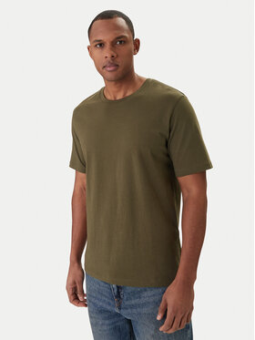 Jack & Jones Jack & Jones Tričko Orrganic Basic 12156101 Zelená Slim Fit