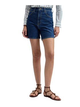 Lee Lee Szorty jeansowe Stella Short Niebieski Relaxed Fit