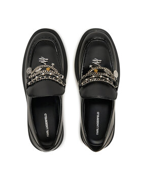 KARL LAGERFELD Loaferice KL41214 Crna