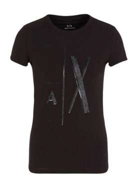 Armani Exchange Armani Exchange T-shirt 6RYT50 YJC7Z 1200 Nero Regular Fit