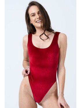 Love and Hate Love and Hate Body Madison Red Czerwony