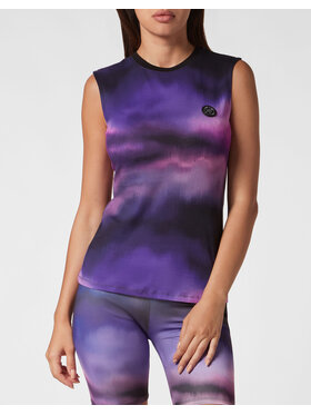 Plein Sport Plein Sport Top 6197 Fialová Regular Fit