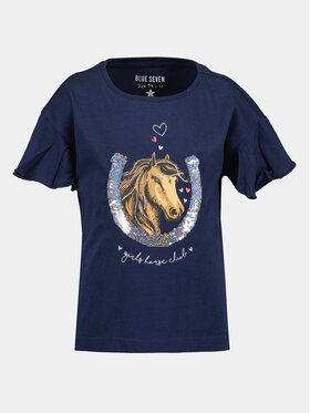 Blue Seven Blue Seven T-shirt 702305 X Tamnoplava Regular Fit