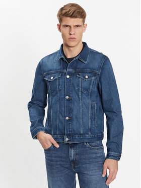 Tommy Hilfiger Tommy Hilfiger Džinsa jaka MW0MW32110 Zils Regular Fit