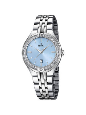 Festina Festina Zegarek F16867-4 Srebrny